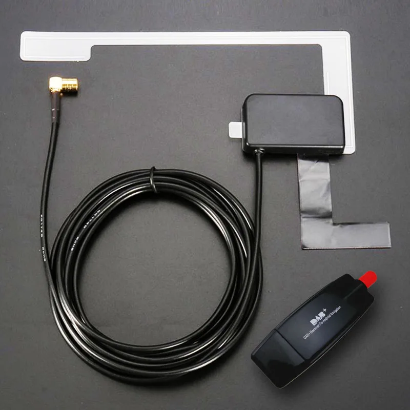 

USB 2.0 Dongle DAB+ Digital Radio Receiver Antenna for Android Navigation Car DVD Player USB DAB/DAB