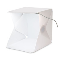 Portable Mini Photo Studio Box Photography Backdrop Built-in LED Light Photo Box fold  Photo Studio  Soft Box