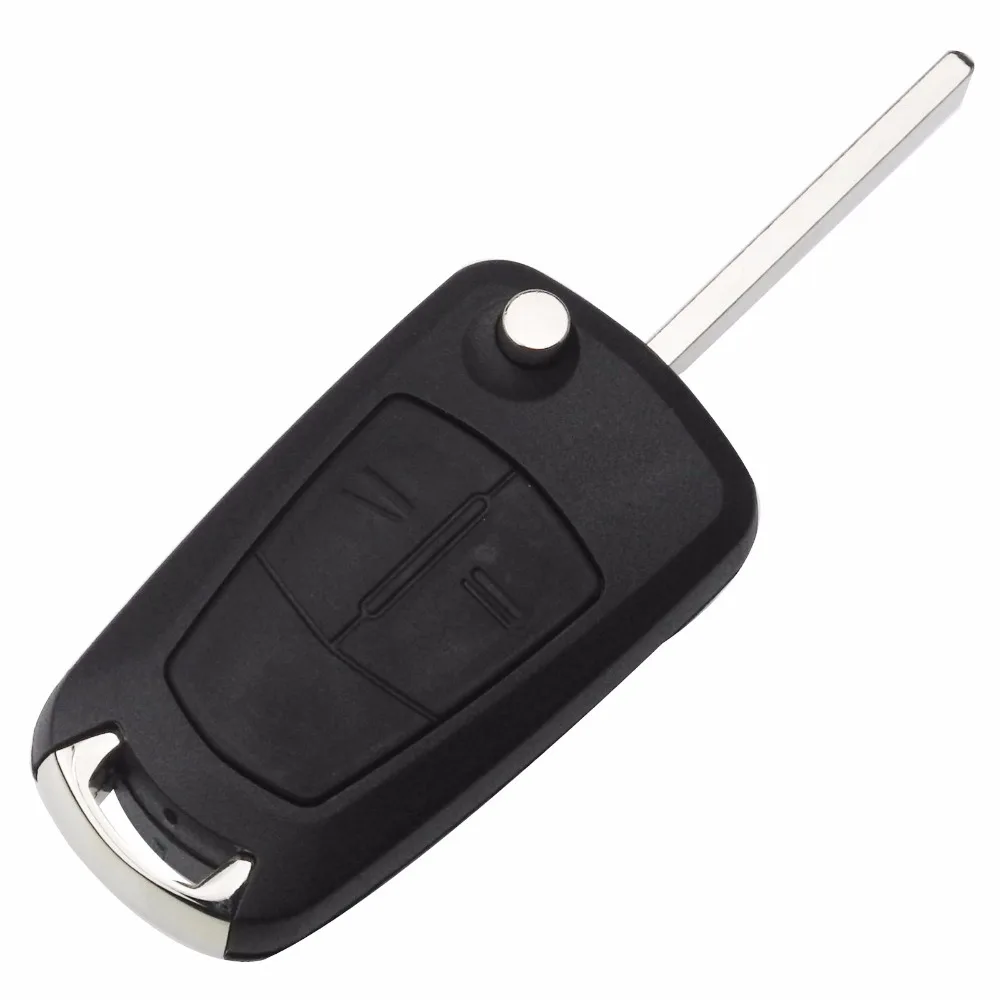 jingyuqin Car Flip Remote Key 2/3 Buttons ASK 434Mhz PCF7946 Dla Vauxhall Opel Astra H 2004 2005 2006 2007 2008 2009 Zafira B