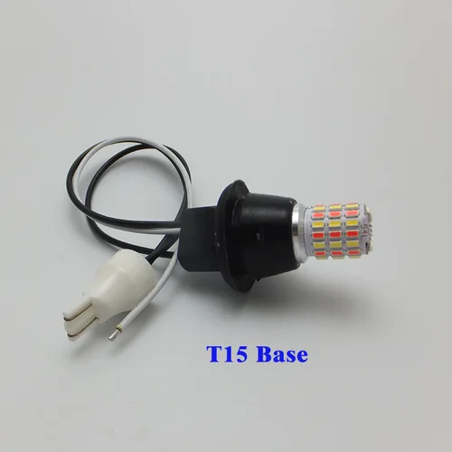 Imagen 2 del producto AMYWNTER-Luz LED de doble Color, lámpara de señal de giro, Bombilla de circulación diurna, T20 7440, 12V, T10, DRL, W5W