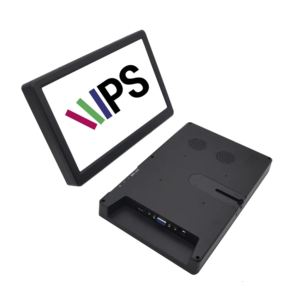 10.1 inch LCD touch screen (Aanpassing: Tinker Board & Raspberry Pi), HDMI Of VGA-interface, 1920x1080 resolutie FHD Monitor