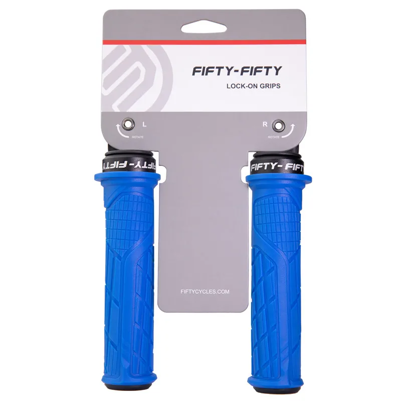 FIFTY-FIFTY MTB Fahrrad Griffe Anti-Skid Gummi Verbindung Bike Lenker Griffe Lock-on Mountainbike Griff bar Griffe – Detail 29