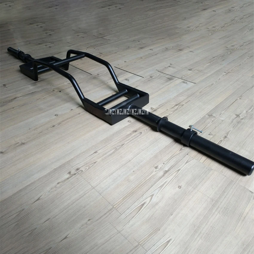 

Big Hole Barbell Bar Quality Weightlifting Barbell Load-Bearing: 200kg Carbon Steel Barbell Rob Deadlift Fitness Equipment Part