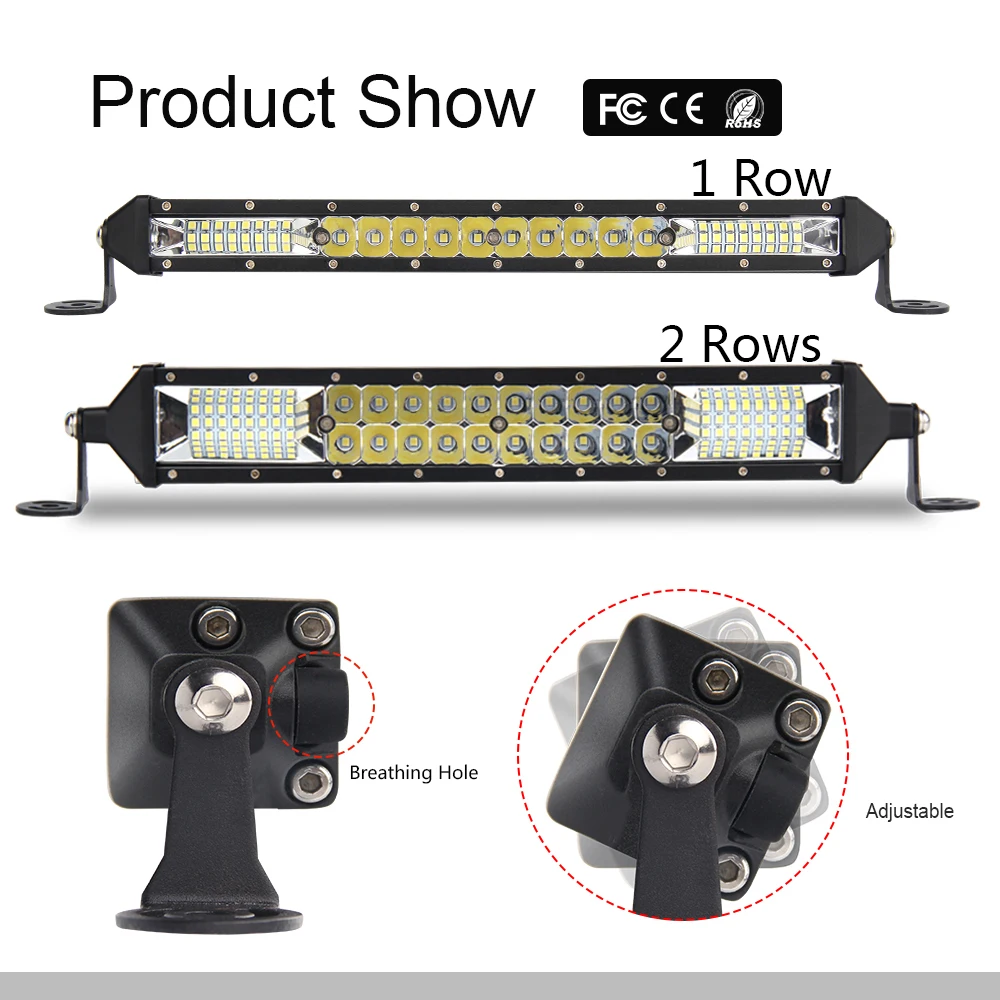 BraveWay Offroad LED Light Bar 10