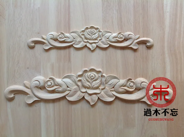 

Wood dongyang wood carving wood fashion rose applique peones fireplace ofhead rose applique