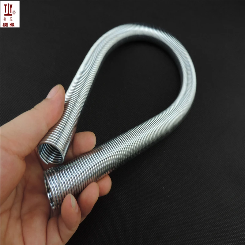 Length 500mm Diameter 16mm Manual Out-spring Type Pvc Pipe Bender Tube Bending Tool Curve Hook Silver