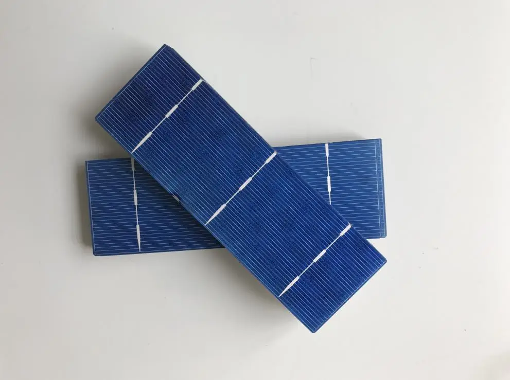 solar cell 156mm*52mm polycrystalline 1.4W A Grade The toppest quatliy solar cell panel 100pcs/lot Freeshipping