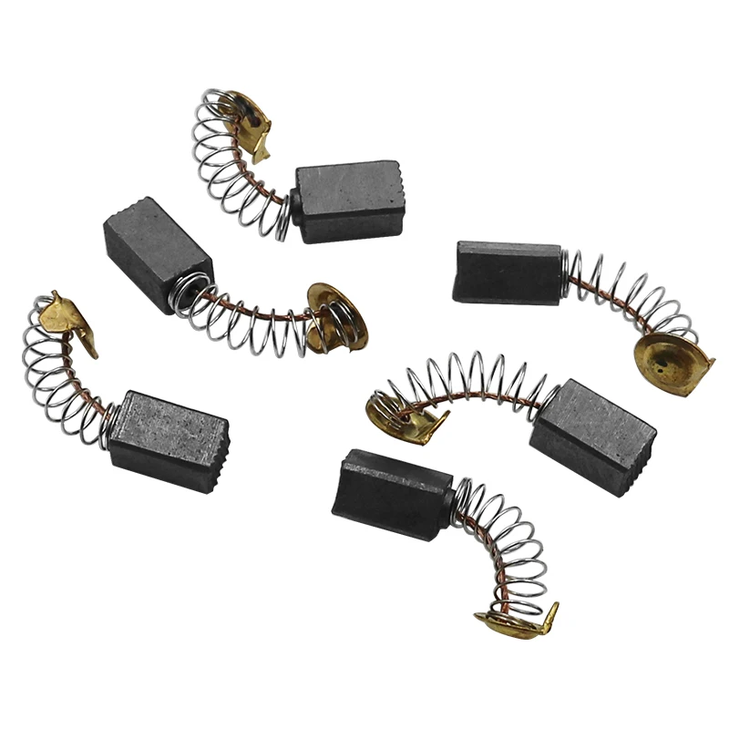 10 pz/lotto spazzola di carbone e Mini smerigliatrice motore Mini trapano accessori utensili abrasivi per Dremel strumento