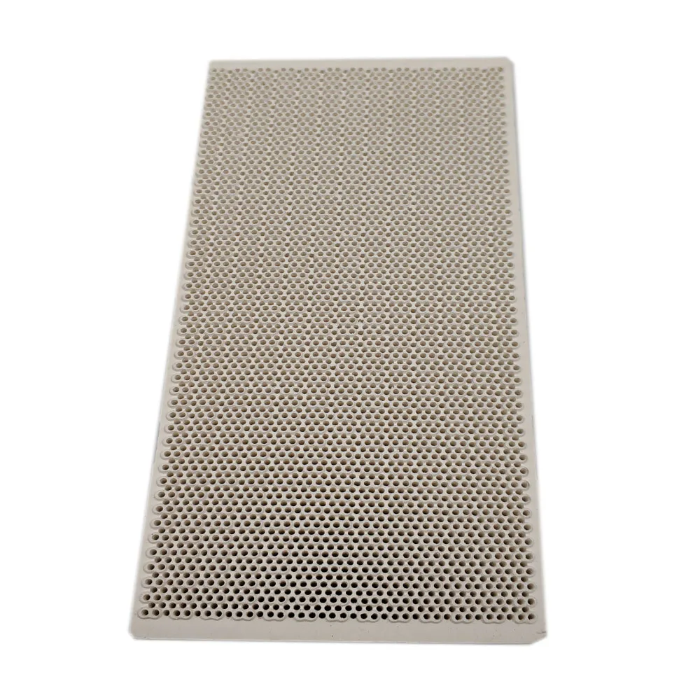 Earth Star High Effeciency Gas Heater Parts Burning Ceramic Plate 165*75*14mm Honeycomb Infrared Burner Replacement
