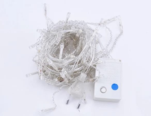 String lights Christmas outdoor decoration Drop 5m Droop Garland curtain icicle string led lights Garden Party 220V 110V