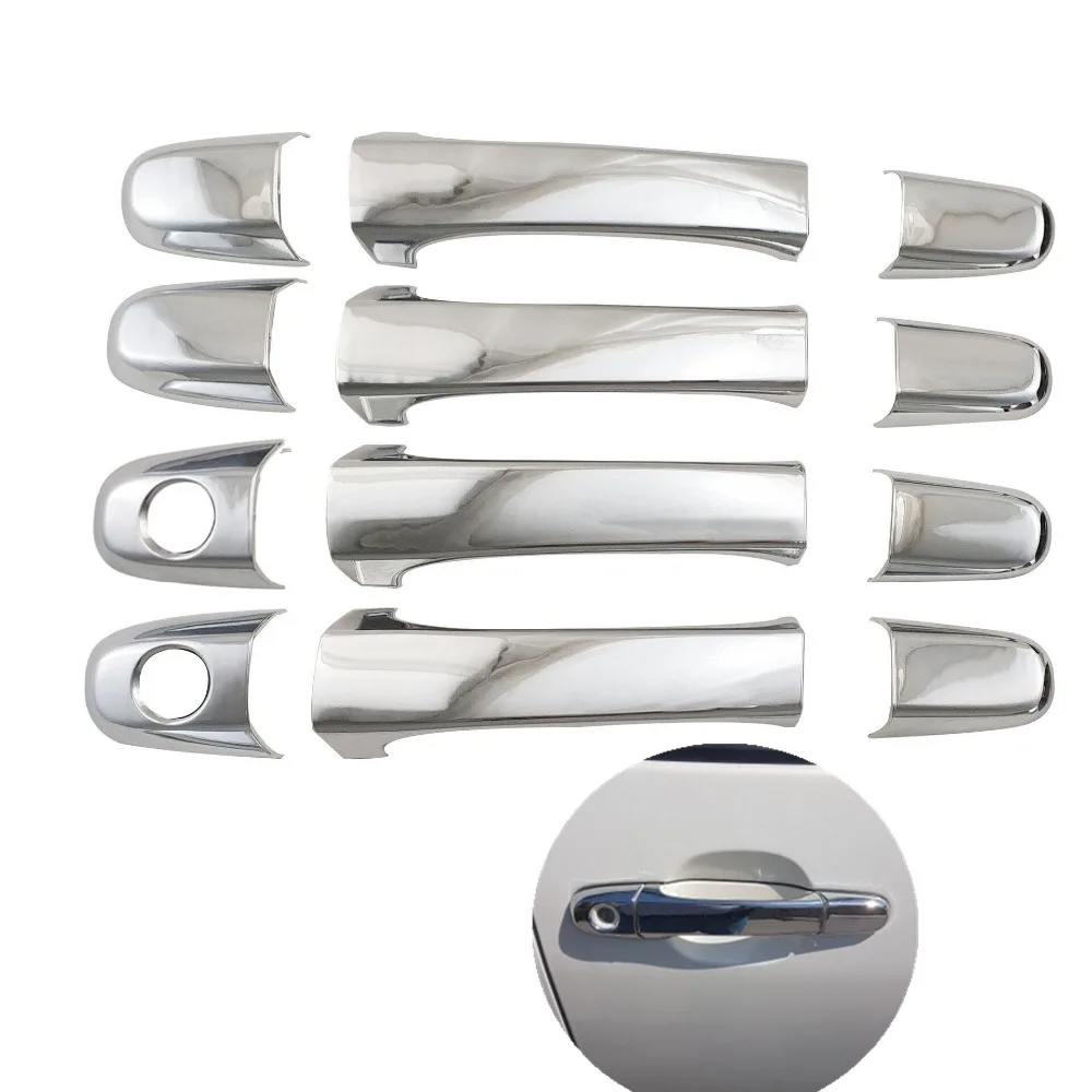 

FUNDUOO For Toyota Harrier 1st Generation 1998 1999 2000 2001 2002 2003 Chrome Car Door Handle Cover Trim Sticker