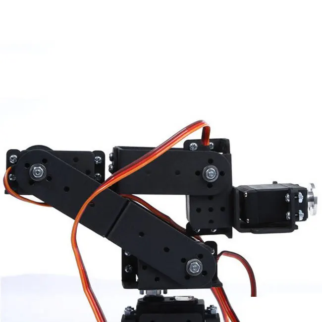 Nieuwe 6 Dof Mechanische Arm Robot Servo Beugel Manipulator Robot Onderwijs Platform Base Klem Robotic Poot Rechthoek Chassis