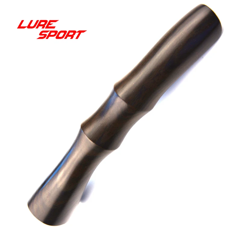 ルアースポーツ-ブラックウッド-バールウッドハンドル-17cm-富士vssリールシート用-指型グリップ-ロッドビルディングコンポーネント修理diyアクセサリー