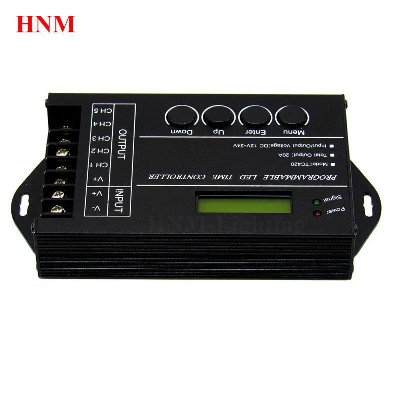 Hot Programmable Time LED Controller TC420 Aquarium Lighting Timer Programmable LED Dimmer Timer with USB Cable CD-ROM