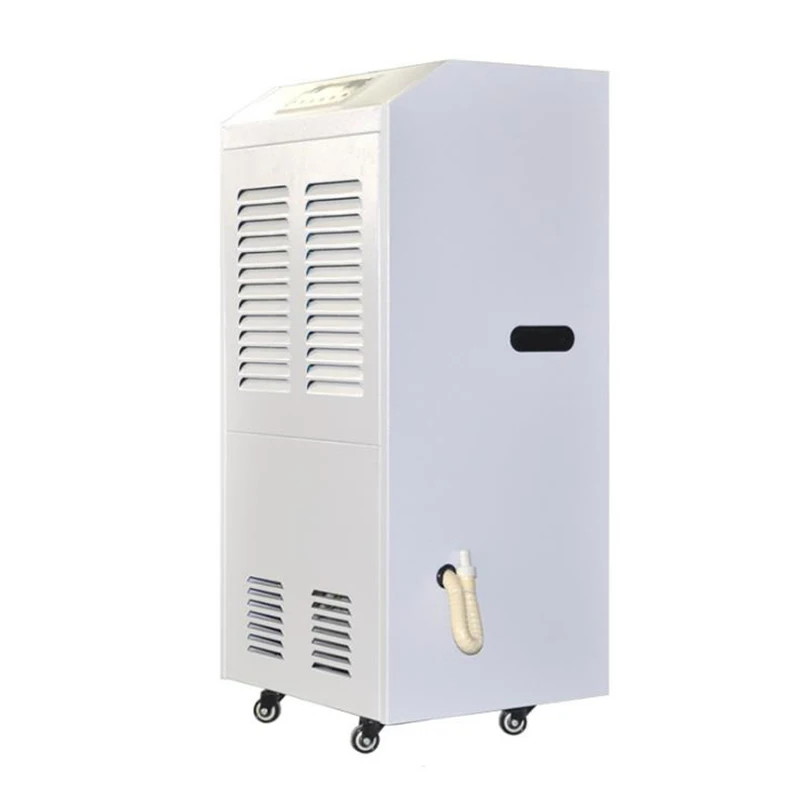 Commercial Dehumidifier 90L Large Power Industrial Dehumidifying Machine Basement/Warehouse Dehumidification Equipment