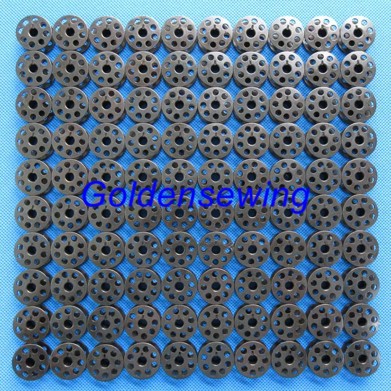 

100 PCS LARGE BOBBINS #18034 M SIZE for JUKI DU-1181,DNU-241,TACSEW T111-155