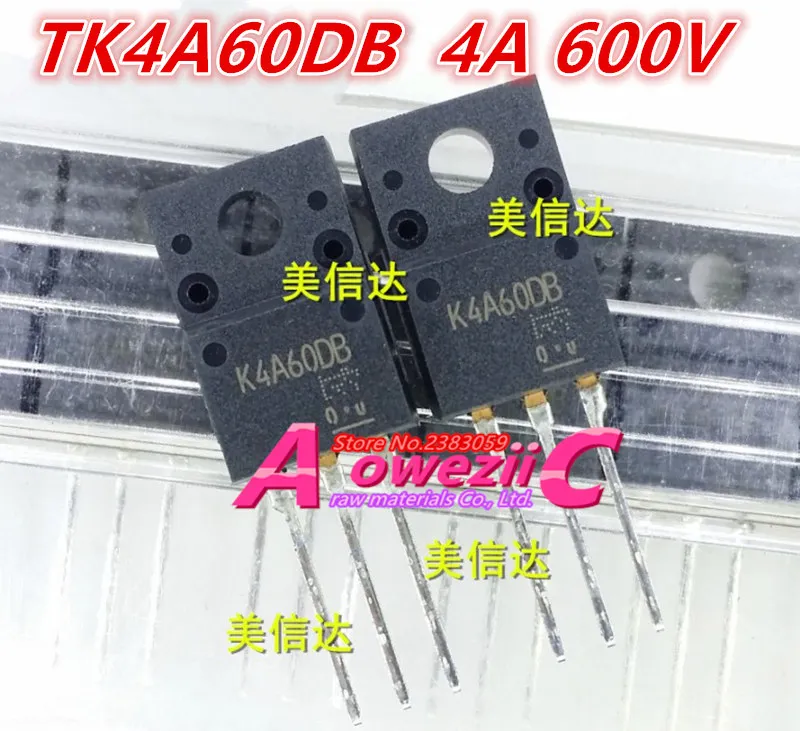 Aoweziic 100% 신규 수입 원래 TK4A50D K4A50D TK4A60D K4A60D TK4A60DB K4A60DB TK4A60DAR K4A60DAR TK4A65DA K4A65DA TO-220F