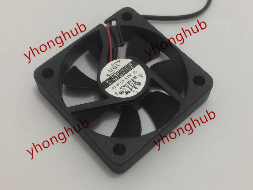 

ADDA AD0512LB-G70 Server Cooling Fan DC 12V 0.1A 50x50x10mm