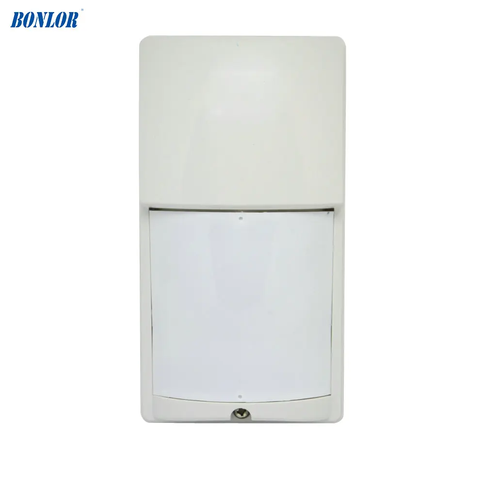 

LX-402 NC NO signal output option Security Alarm sensor IP54 waterproof outdoor infrared detector wall-mounted pet immunity