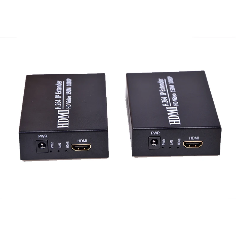 High Quality HDMI Extenders, 1080P HDMI over Cat5e/6 UTP Cable RJ45 LAN Ethernet 120M (395 feet) Transmitter and Receiver