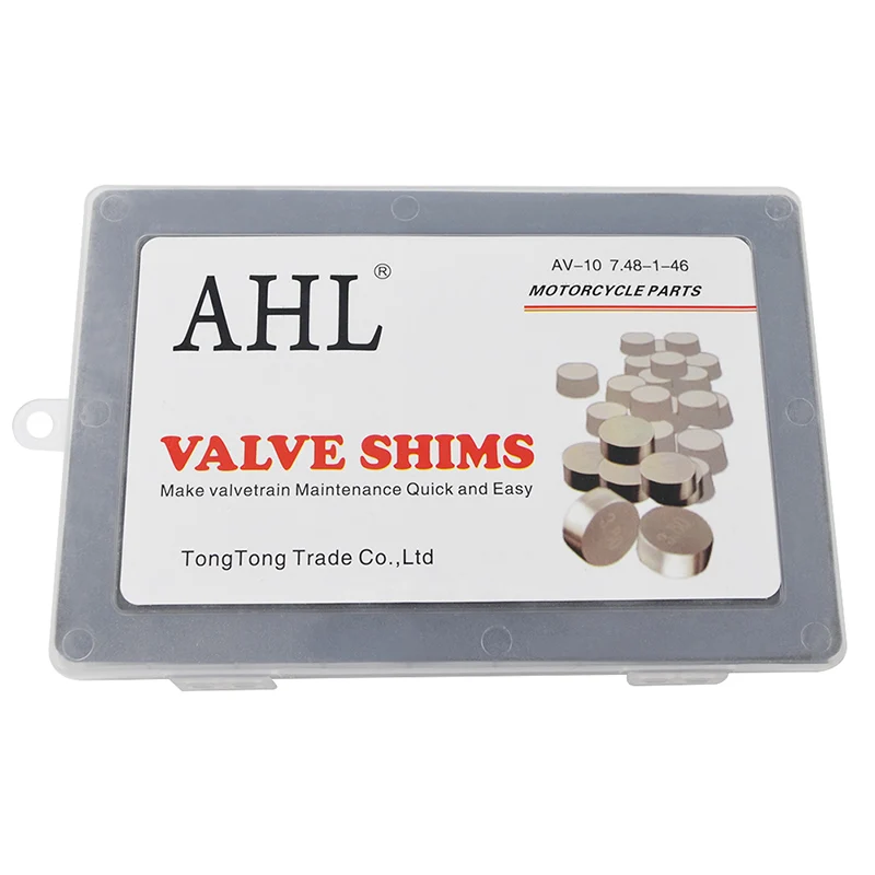 AHL قابل للتعديل صمام شيم 7.48 مللي متر كاملة أطقم لكاواساكي ZZR600 النينجا ZX-9R ZX750 W650 KX250F KLX300R KLX250R EX250F ER6N