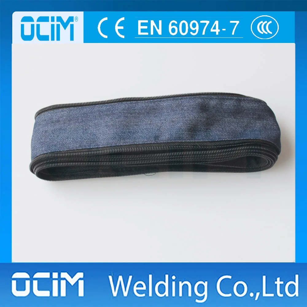 1PC Cable Cover Canvas With Zipper 7.4M Fit TIG Welding Torch & Plasma Cutter Torch