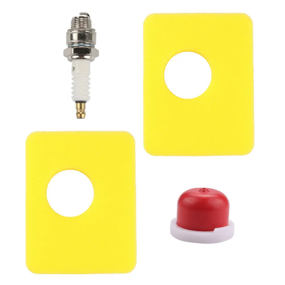 Lawn Mower Air Filters Spark Plug For 300e 450e 500e Series Engine Garden Tool Replacement Part