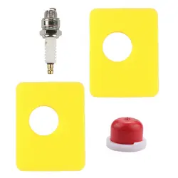 Lawn Mower Air Filters Spark Plug For 300e 450e 500e Series Engine Garden Tool Replacement Part
