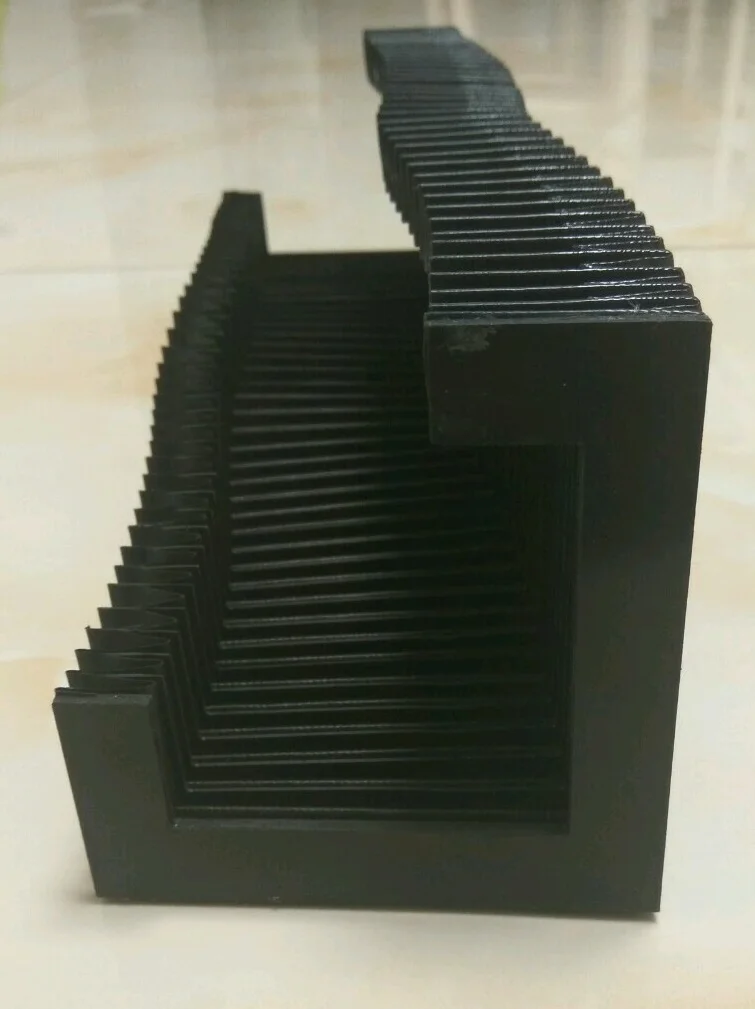 BFS2 T11 cnc machine organ accordion protection bellow cover 95mm x 95mm x 800mm