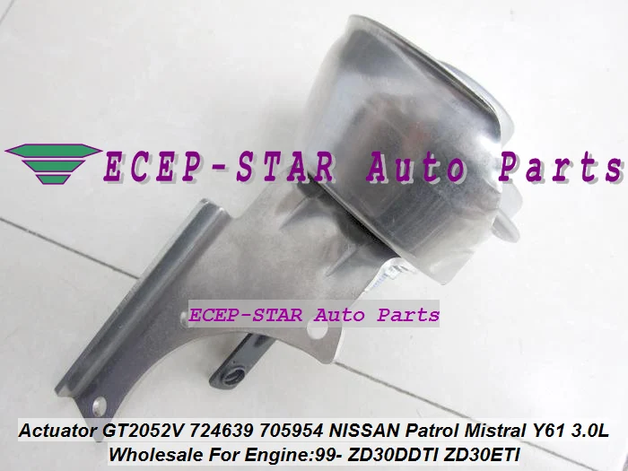 

Turbo Actuator GT2052V 724639-5006S 724639 705954 14411-2X90A 14411-2X900 For NISSAN Patrol Mistral Y61 ZD30DDTI ZD30ETI 3.0L