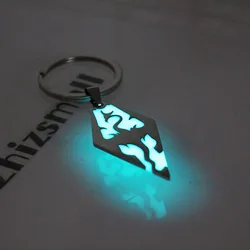 Dragon keychain glowing Dragon keyChain Fashion Jewelry Pendant glow in the dark car key chain Bag pendant