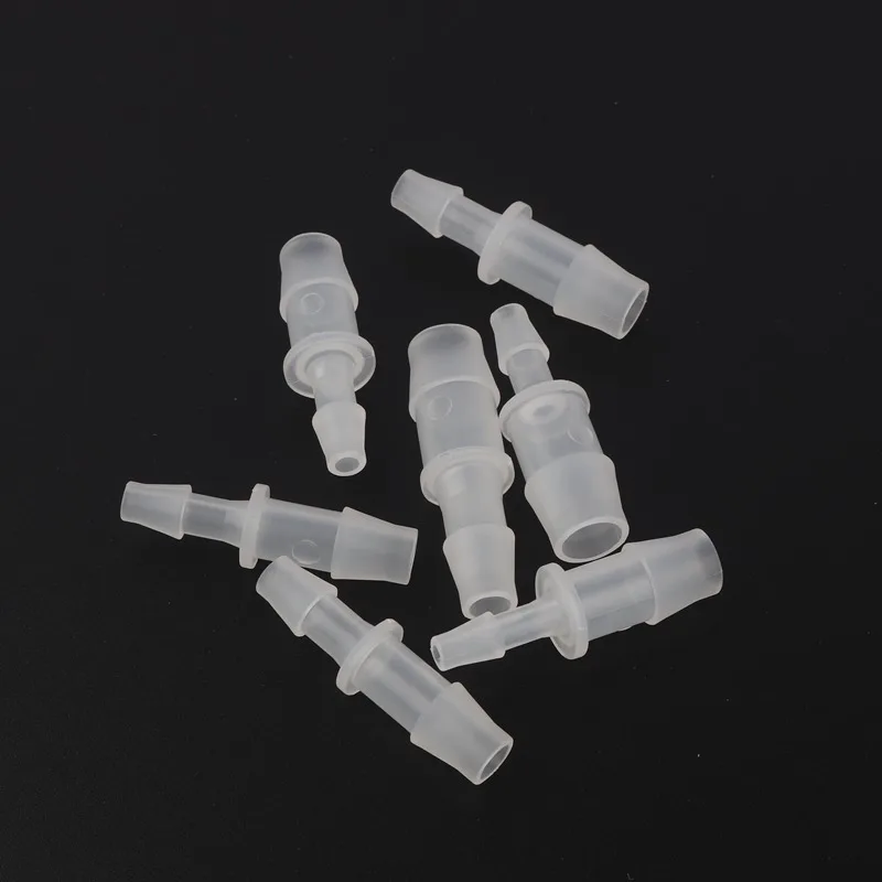 5pcs 4mm~12mm Hose Reducing Connector Air Pump Fittings Oxygen tube Joints Garden Drip Irrigation Straight Connector