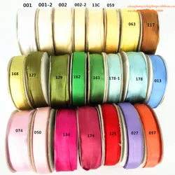 13mm,100% real pure silk woven double face taffeta silk ribbons for embroidery and handcraft project,gift packing