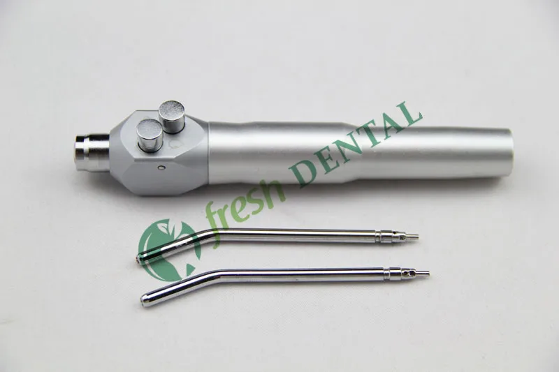 1PCS Dental Straight 3 Way Air Water Spray Triple Syringe Handpiece With 2 Nozzles High Quality dental products SL1250