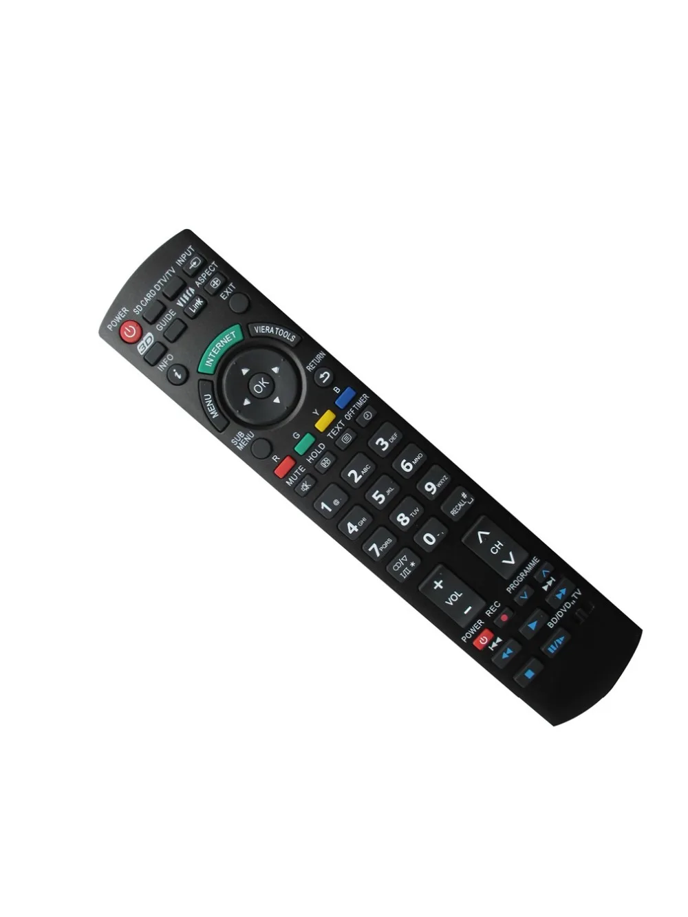 Mando a distancia para Panasonic, TX-PF46S20, TX-PF46G10, TX-P50G10E, TX-P46G10E, TX-L37G10E, LCD, HDTV