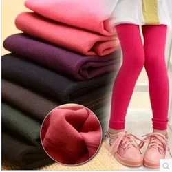 2024 Hot & New Winter Children's Fleece Legging Girls Pants with Velet Leggings Girls Trousers Kids Pants