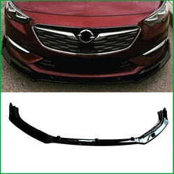 For Opel Insignia 2017 2018 Grand Sport Front Bumper Lip Diffuser Body Kit Lower Grille Spoiler Protector Cover Trim Car Styling