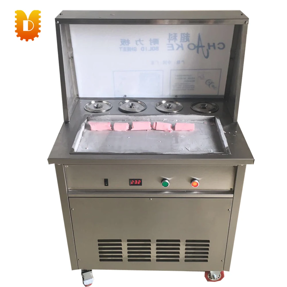 แพน55*30เซนติเมตรพาณิชย์น้ำแข็งเครื่องทอด