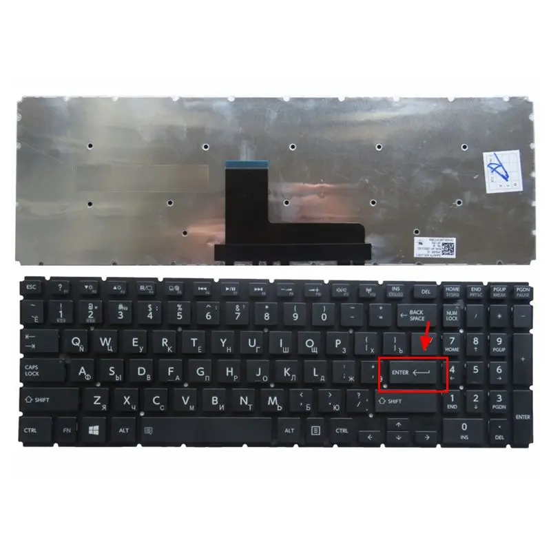 New Ru keyboard for Toshiba Satellite L50-B L55-B L50D-B L55DT-B S50-B S55-B Russian laptop Keyboard black/white