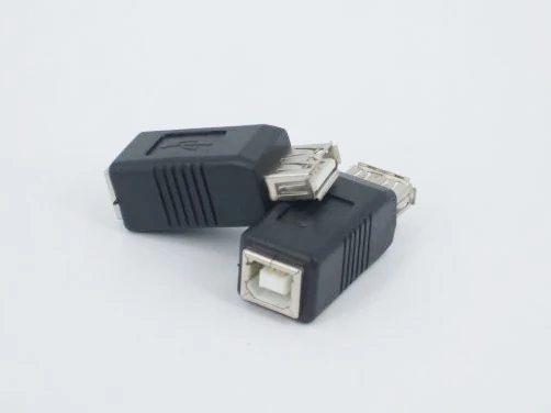 50pcs USB2.0 A female to B female A male to B female printer print converter adapter connector USB 2.0 connector