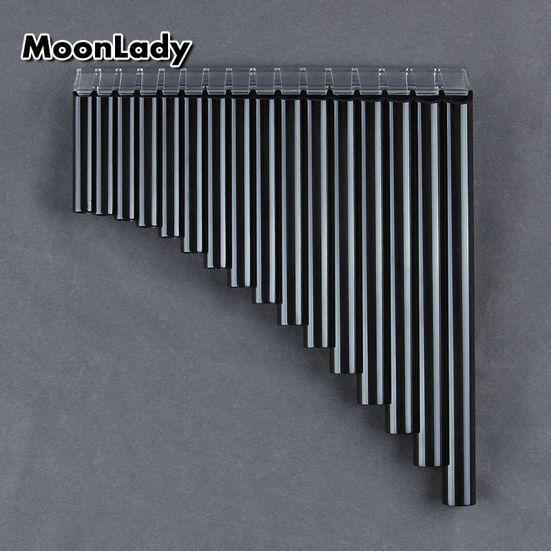 New Arrival 16 Pipes Pan Flute Pan Pipe G Key ABS Plastic Traditional Woodwind Musical Instrument for Beginner and Musical Lover