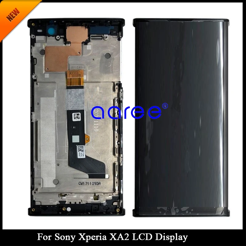 100% tested Grade AAA 5.2\' For Sony Xperia XA2 LCD Display For Sony Xperia XA2 H4133 H4131 Screen Touch Digitizer Assembly