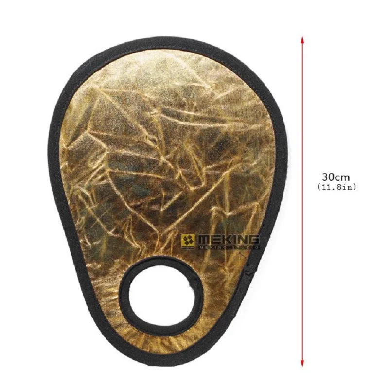 Selens 30Cm 12in Emas Perak 2 Dalam 1 Lampu Dilipat Reflektor Foto Portabel Aksesori Fotografi Fotografia