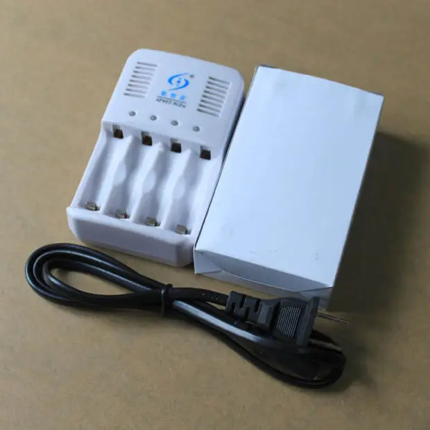 1.6V NiZn 1.2V NiMH AA AAA battery universal intelligent charger, with LED converter lamp