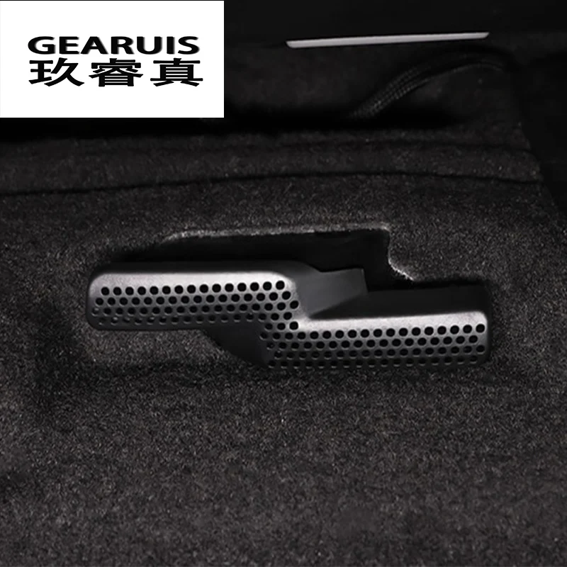 Автомобильный Стильный вентилятор заднего кондиционера декоративная рамка для воздушного выхода накладка наклейка для BMW 1/2/3/4 Серия GT X1 e84 f52