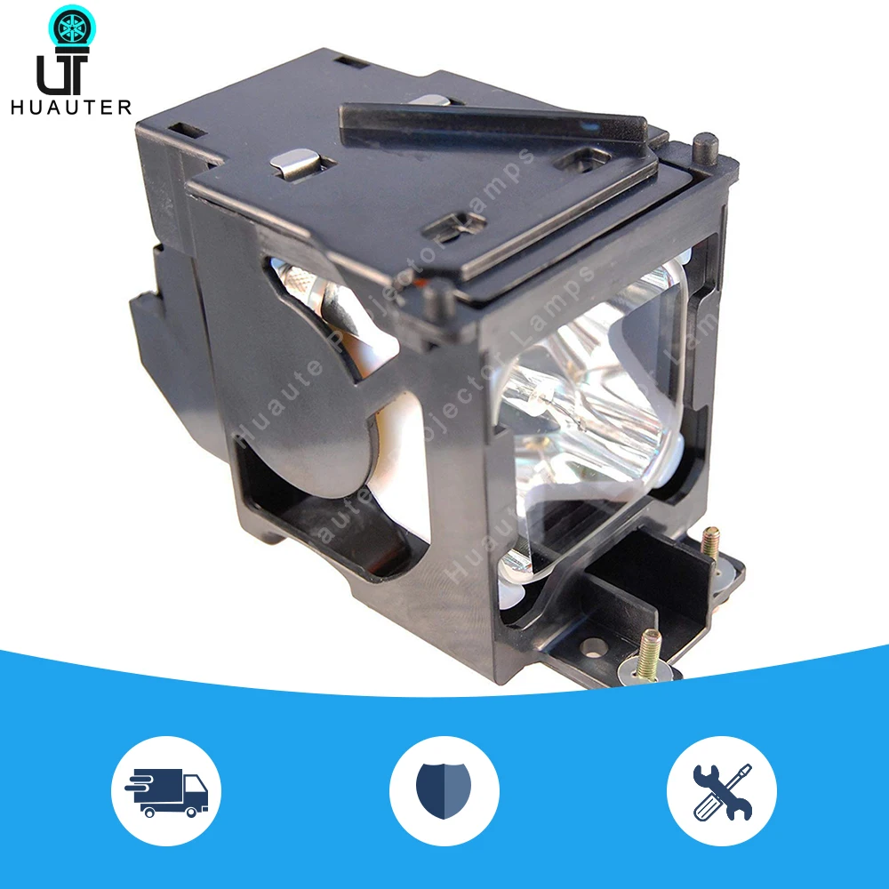 Livraison gratuite ET-LAC75 lampe de projecteur pour Panasonic PT-LC55/PT-LC75/PT-LU1S65/PT-LU1X65 avec boîtier de l'usine de porcelaine