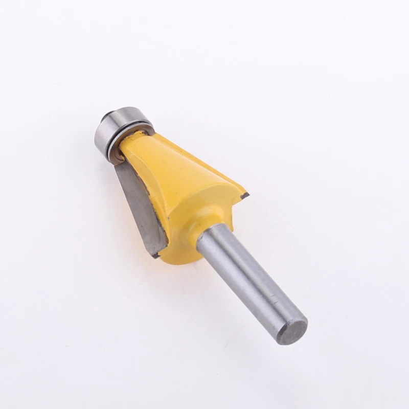 1pc 8mm Shank 15 Degree Chamfer & Bevel Edging Router Bit  woodworking cutter woodworking bits