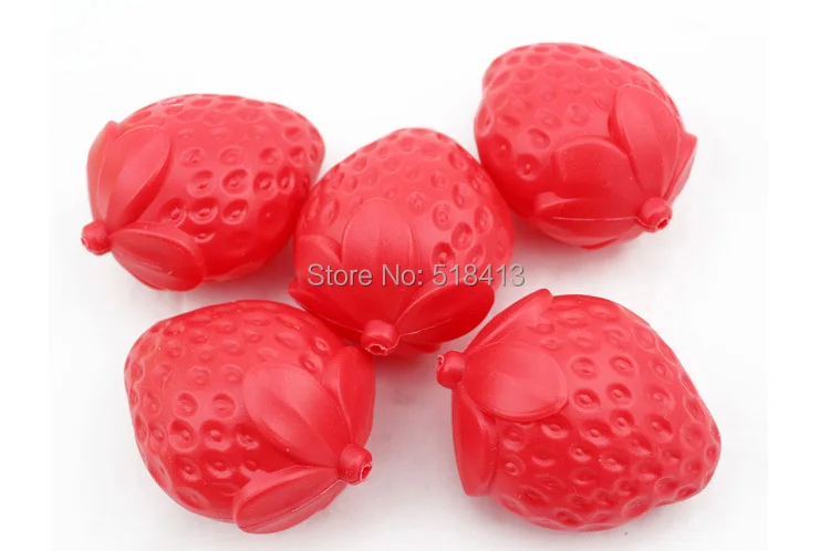 Ordinary Small Packet Plus Simulation Food Model For Chinese Strawberry Red Berries Props Unisex Finished Goods