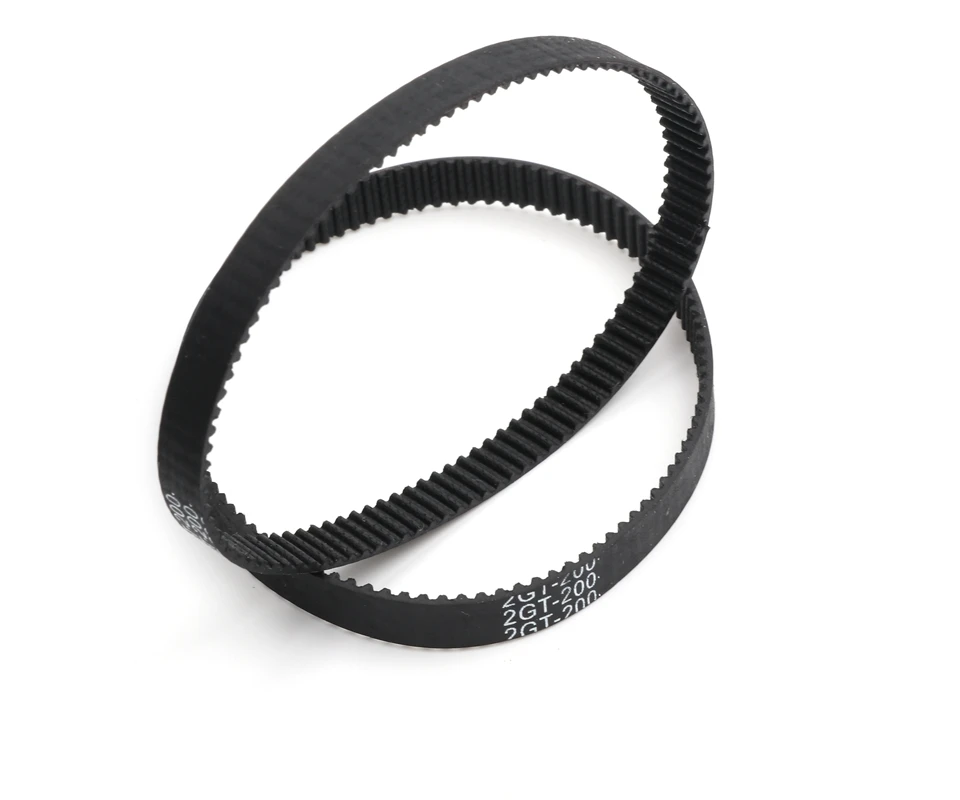 

Free Shipping! 10pcs/Lot 3D Printer Accessories 6MM 9MM 10MM 15MM Closed Loop Rubber 2GT Timing Belt 200 GT2 Length 200mm