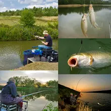 Carbon Fiber Telescopic Fishing Rod 3.0-7.2m #5